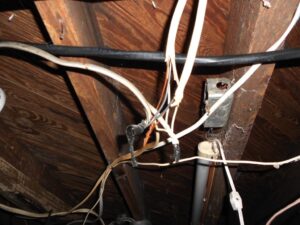 old electrical wiring